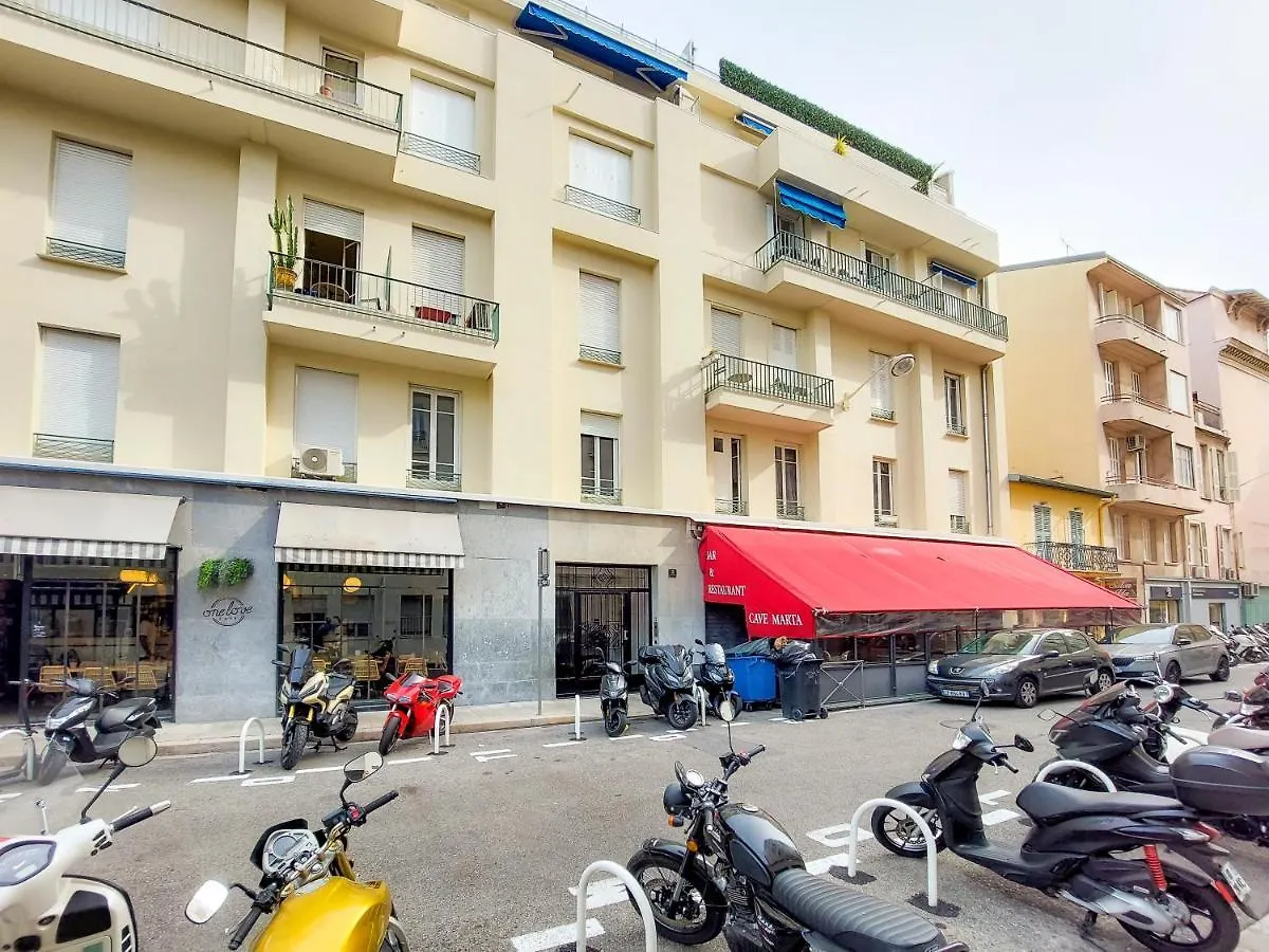 Bh - Chez Marylin - Lux 2 Pers. Wifi. Clim. Central Apartment Nice