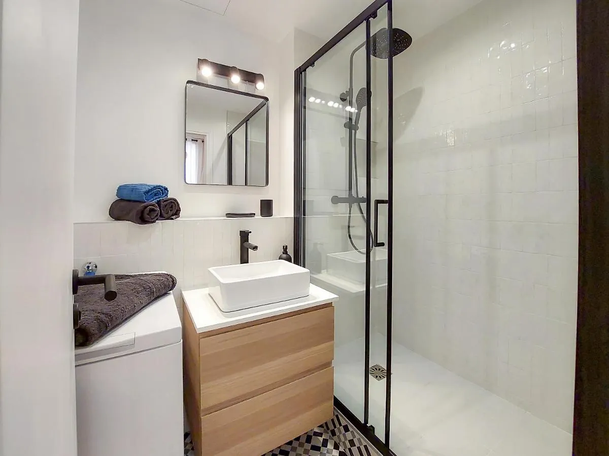 Bh - Chez Marylin - Lux 2 Pers. Wifi. Clim. Central Apartment Nice