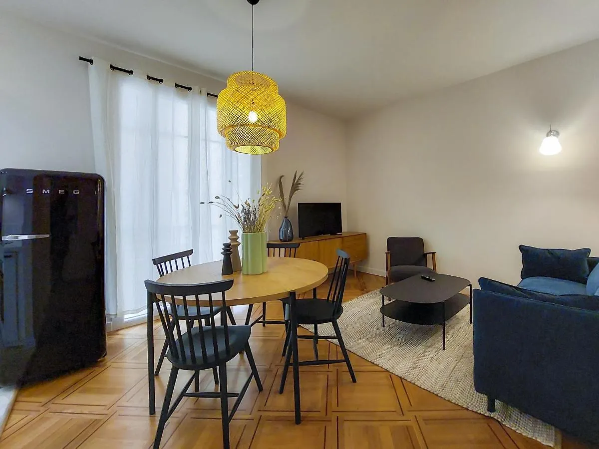 Bh - Chez Marylin - Lux 2 Pers. Wifi. Clim. Central Apartment Nice