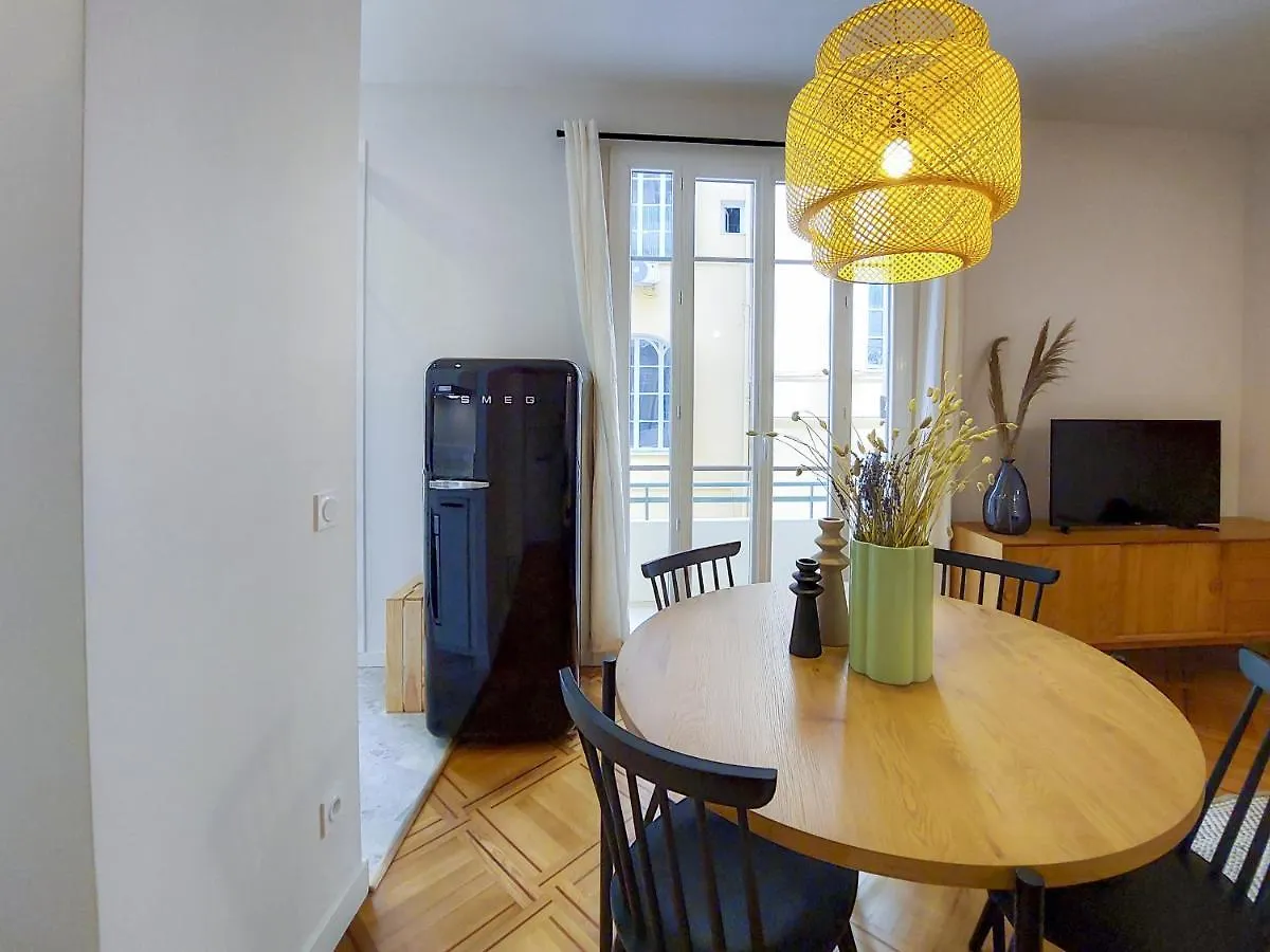 Bh - Chez Marylin - Lux 2 Pers. Wifi. Clim. Central Apartment Nice